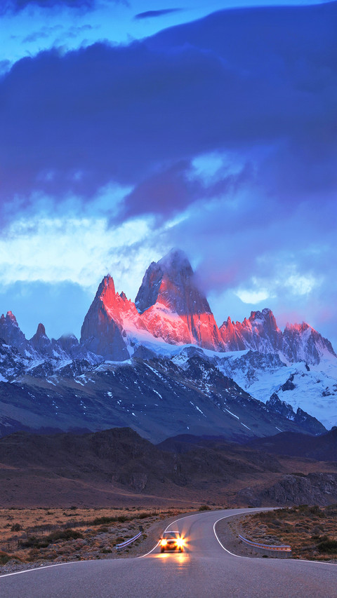 Mount Fitz Roy, Los Glaciares National Park, Patagonia screenshot
