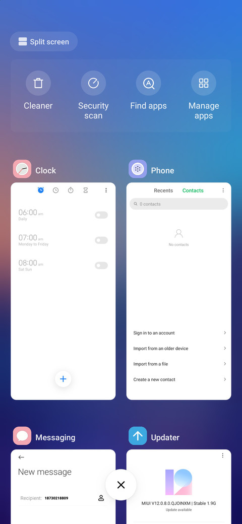 Floral scent screenshot