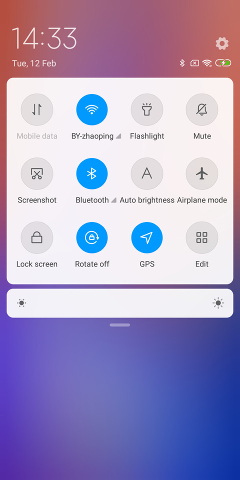 Android Pie screenshot