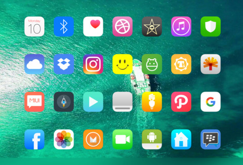 xiOS10 White screenshot