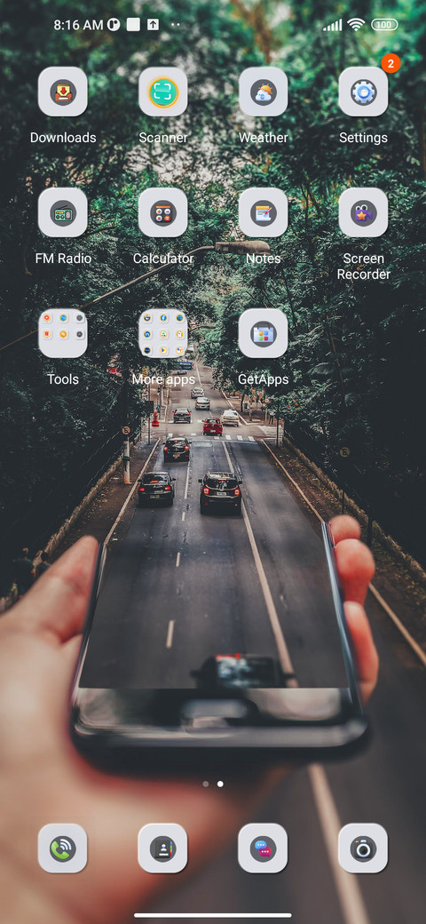Mountain And Road screenshot