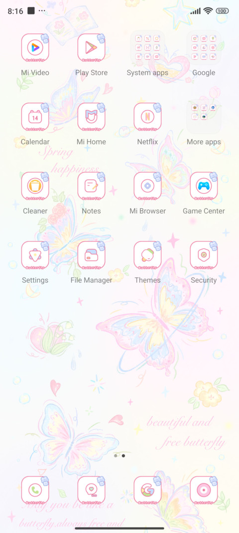 Romantic Butterfly screenshot