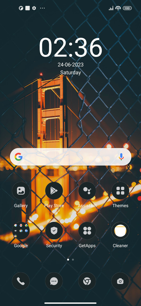 Landscape screenshot
