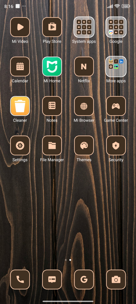 Birch veneer screenshot