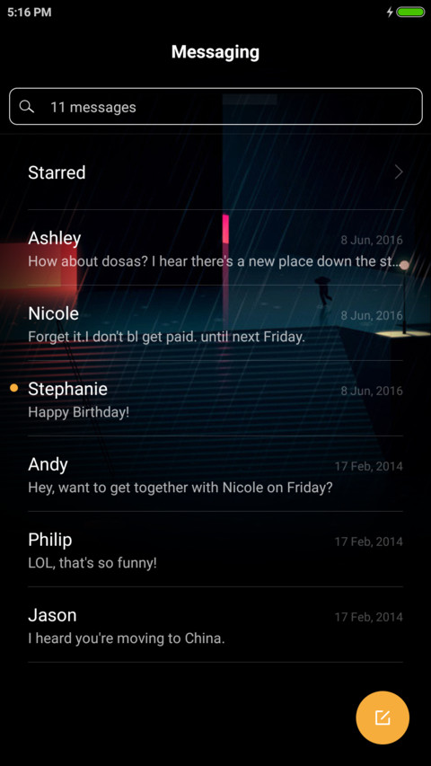 Rainy night999 screenshot