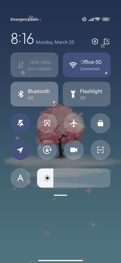 Flower trees screenshot