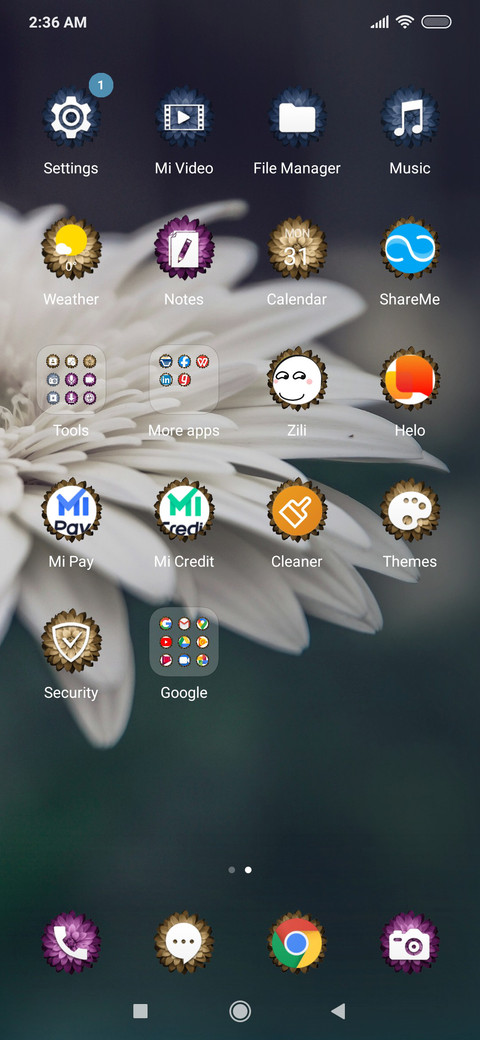 Flower Droplets_3MDS screenshot