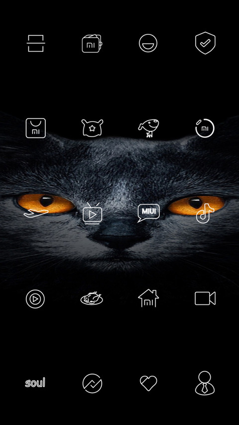 黑猫睁眼 screenshot