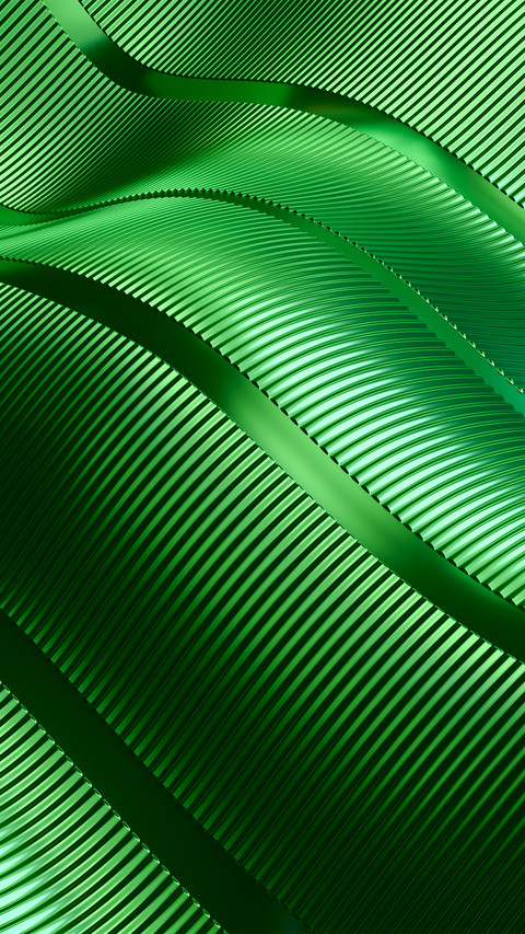 Green digital wave screenshot