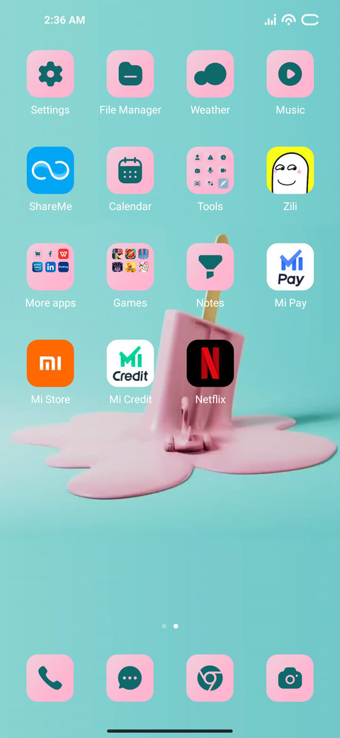 Melted Ice screenshot