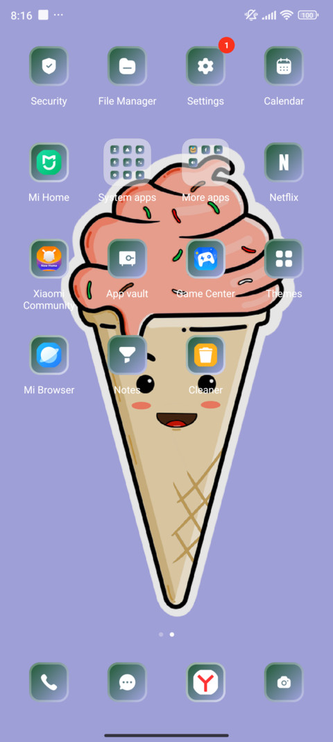 Ice cream screenshot