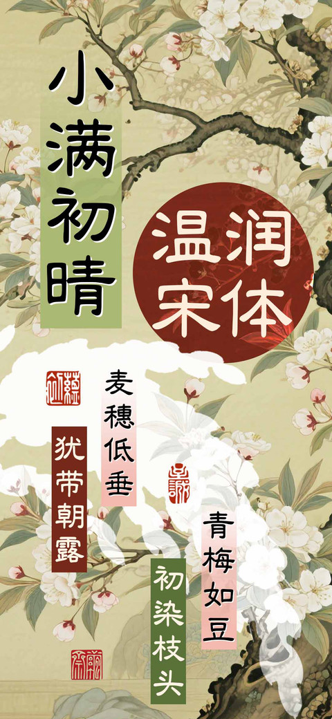 小满初晴温润宋体 screenshot