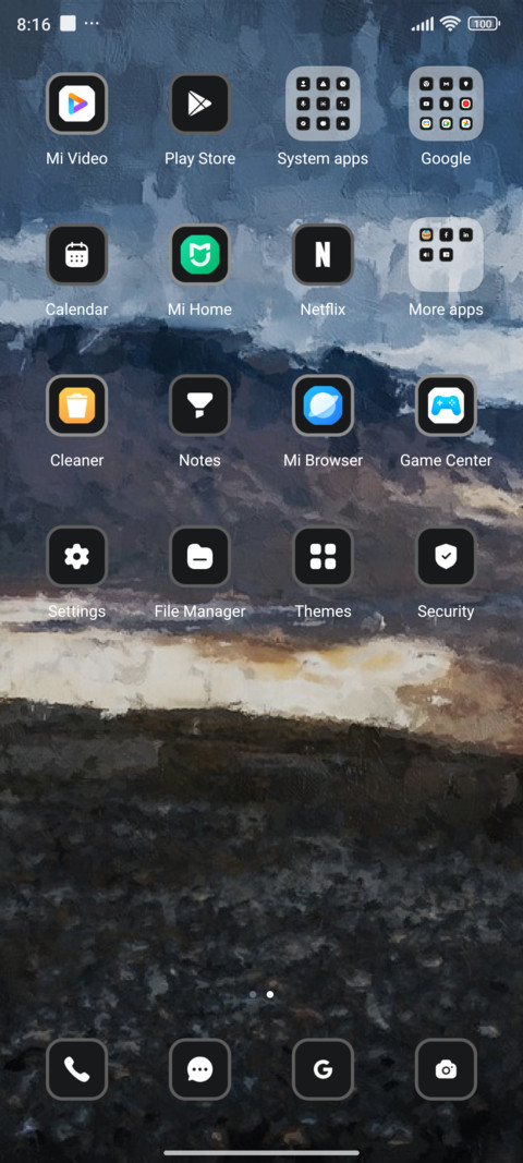 Painting screenshot