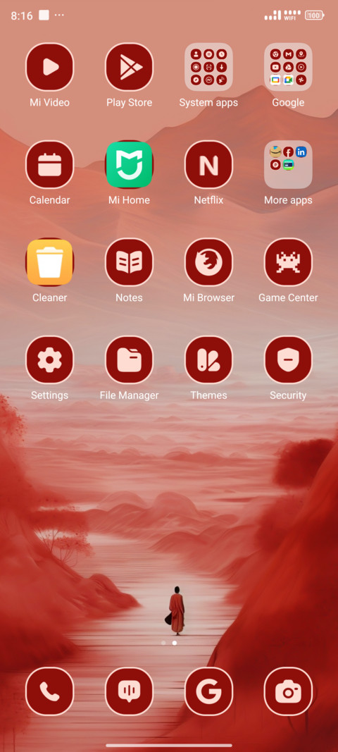 Minimal Mountain screenshot