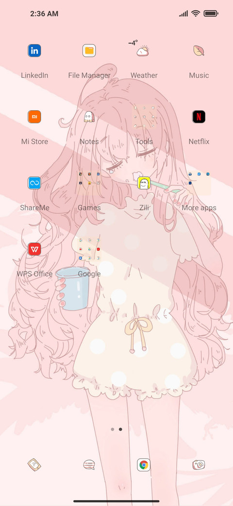 My lazy routine screenshot