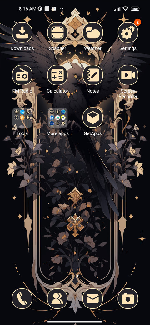 Tarotcards - Crows screenshot
