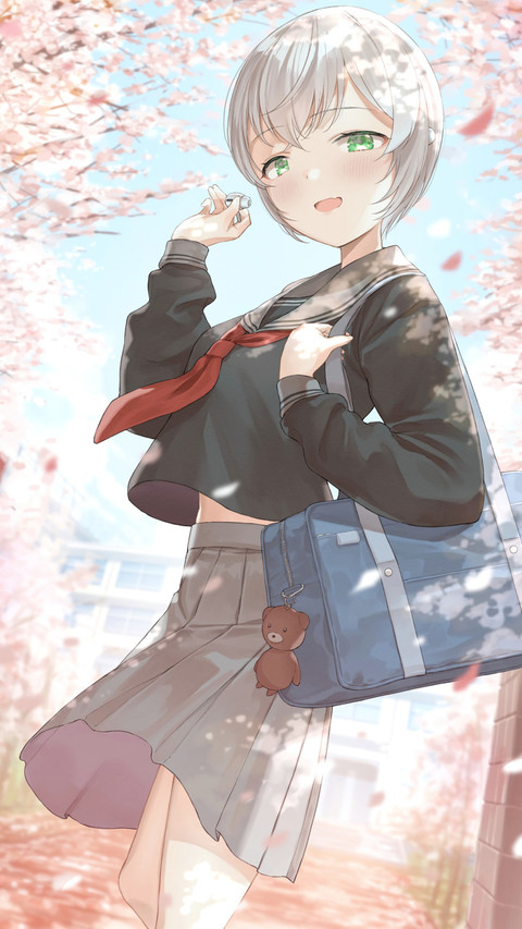 樱花树下 screenshot