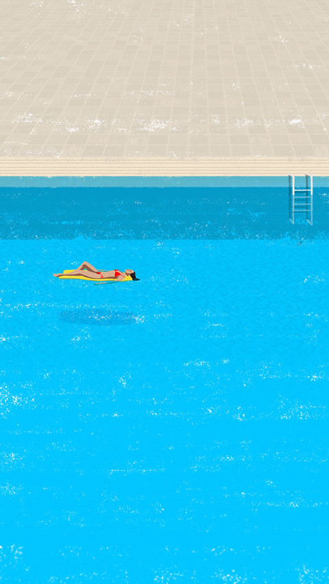 泳池插画 screenshot