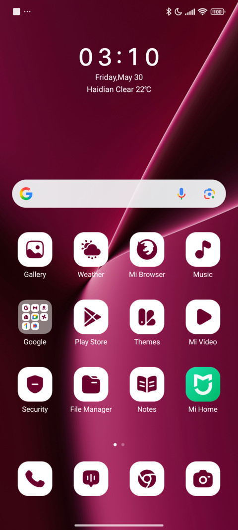 Purple Blur screenshot