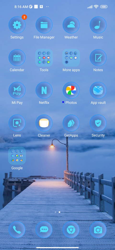 blue water screenshot