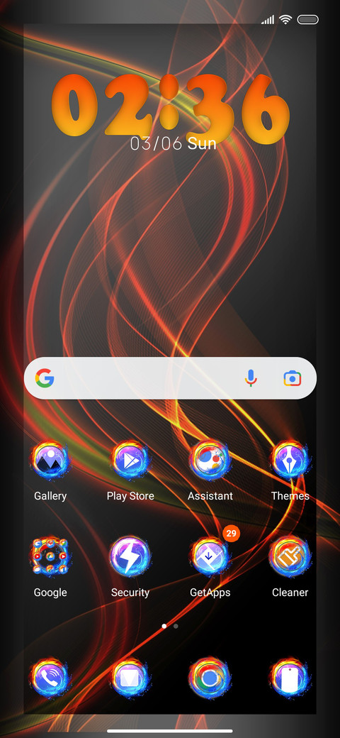 Golden Waves screenshot