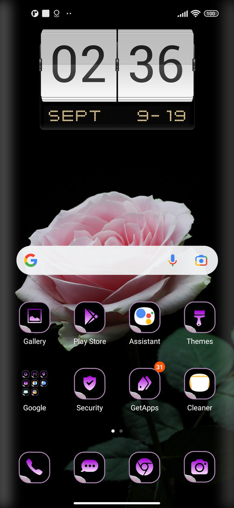 Rose trance screenshot
