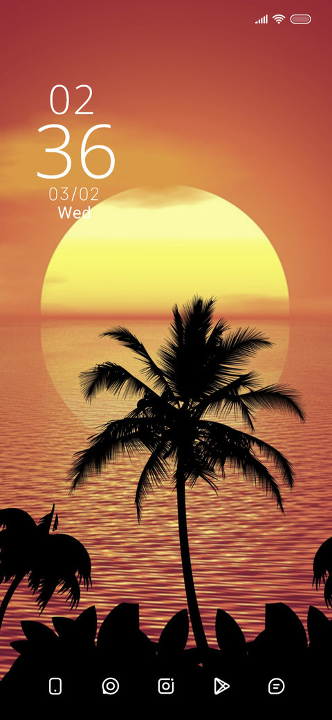 Beach Sunset screenshot