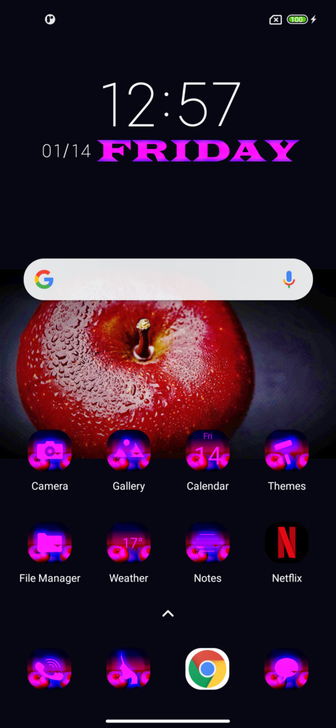 Rainy day_Apple screenshot