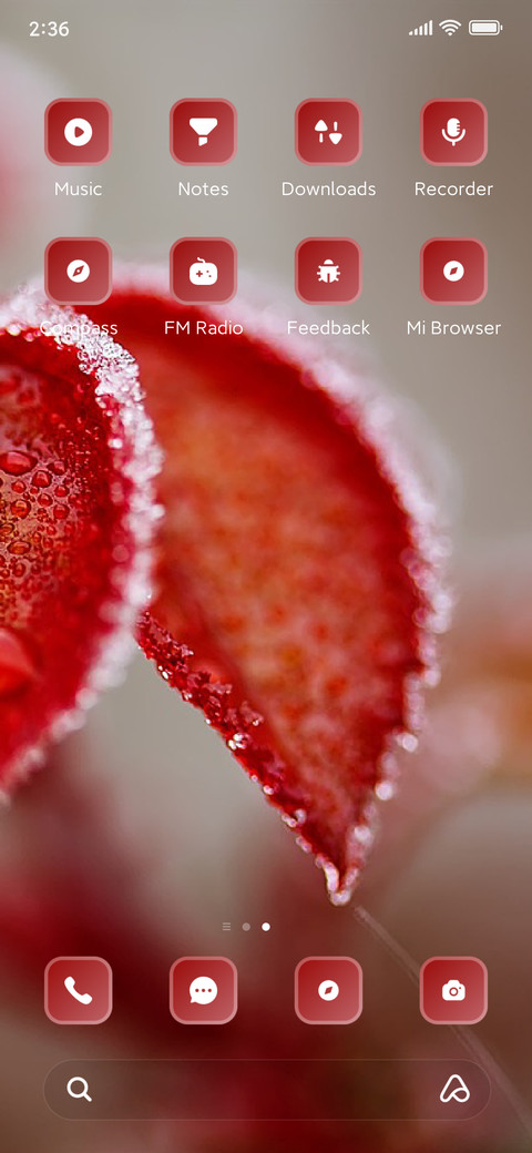 Leaf screenshot