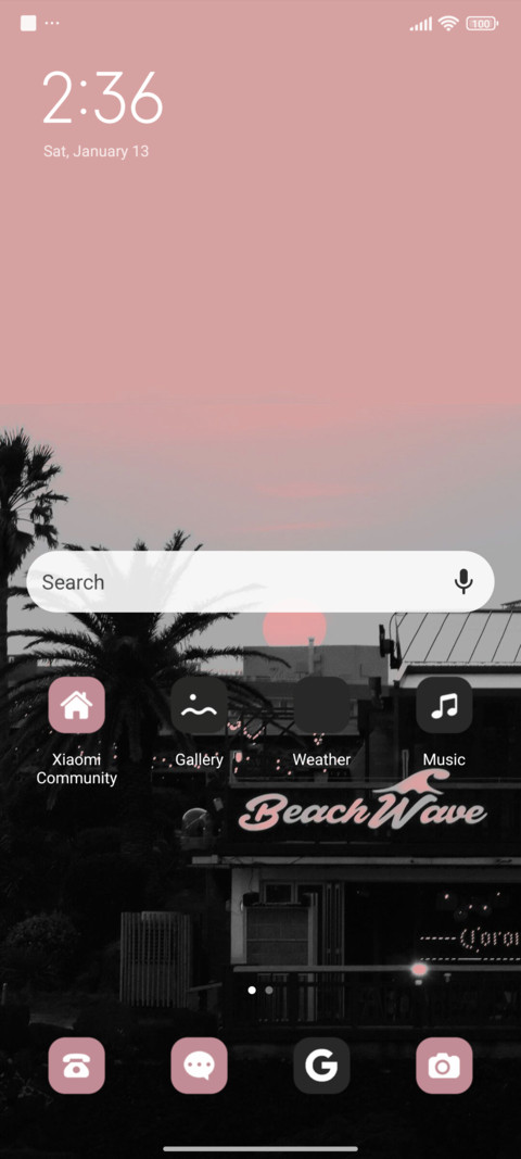 Sunset coconut  screenshot