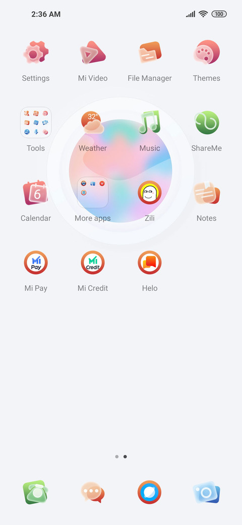 Three Screen Fluid screenshot