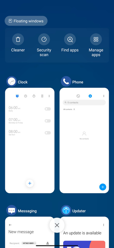 Blue Circle screenshot