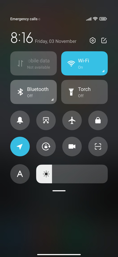Gray Landscape screenshot