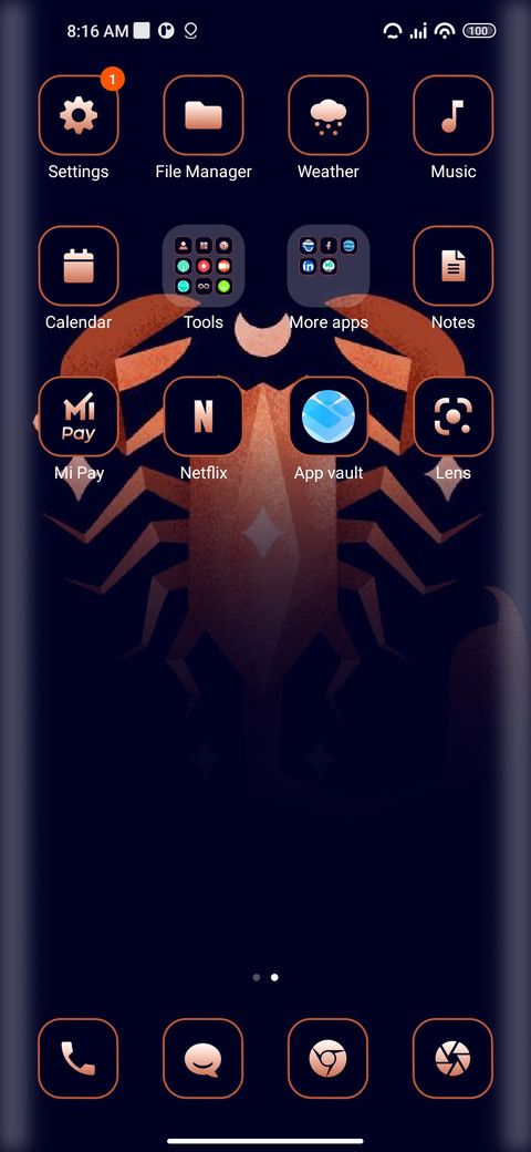 Scorpio screenshot