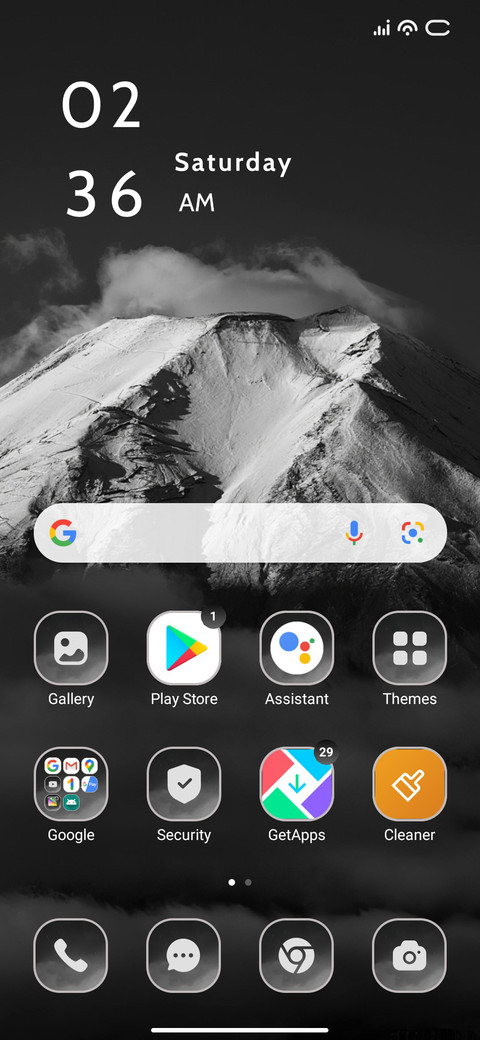 Mountain screenshot