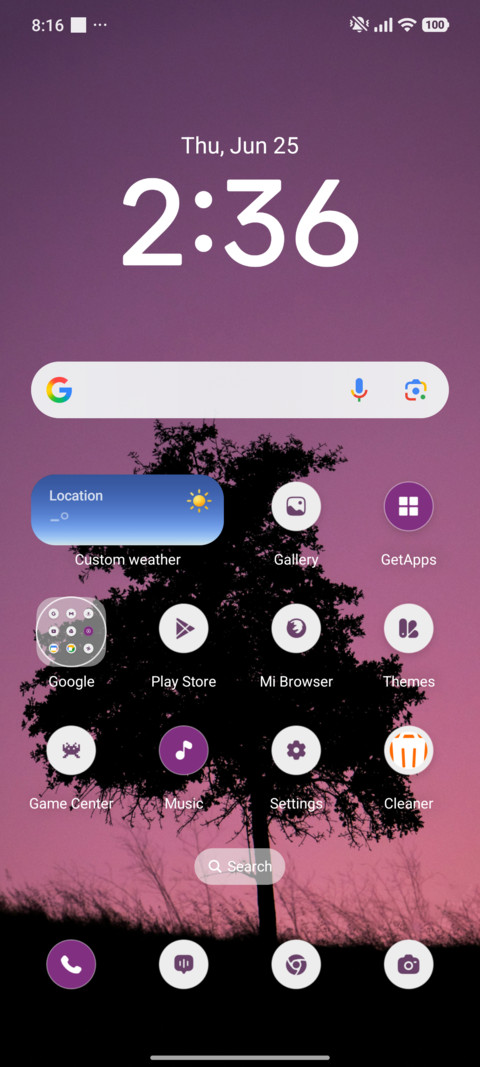 Purple Canopy screenshot