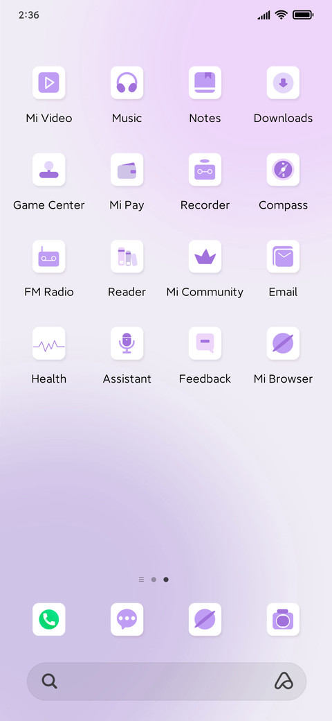 Purple limited screenshot