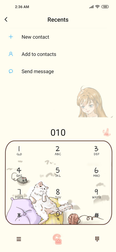 girl and cat screenshot