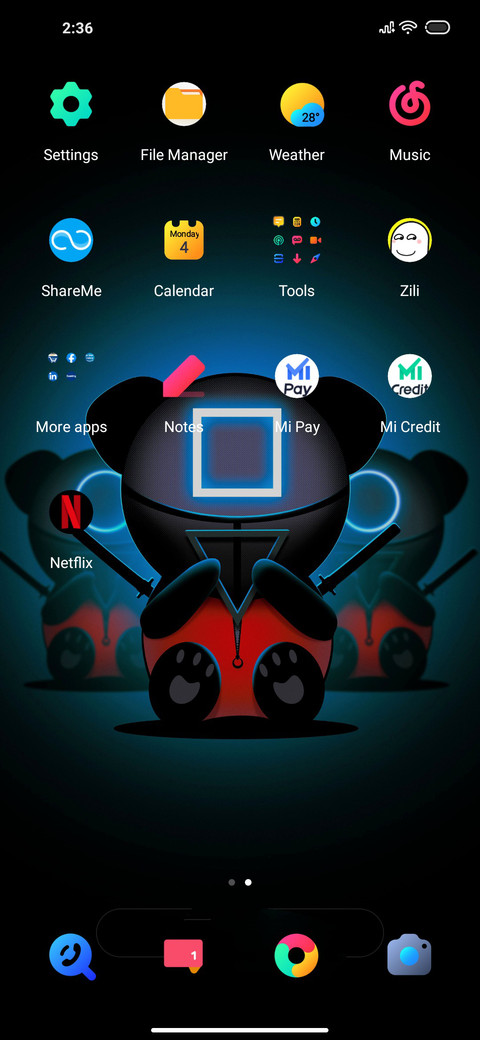 Calamar IZ V13 screenshot