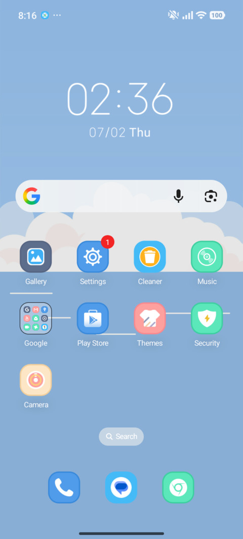 Clear Sky Fluff screenshot