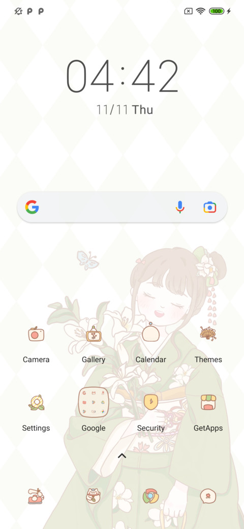 Kimono girl screenshot