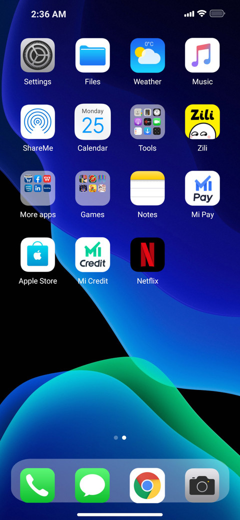 Special iOS screenshot