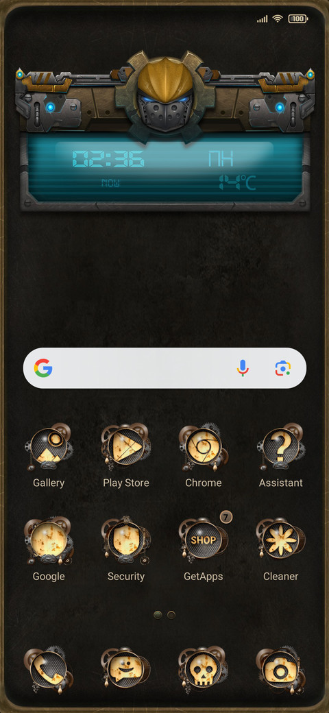 Steampunk screenshot