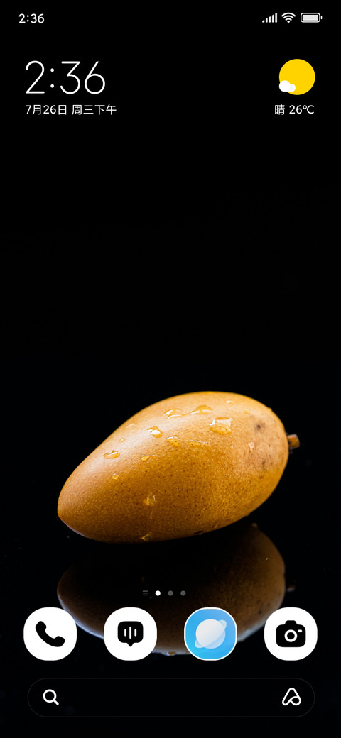 Golden Reflection screenshot