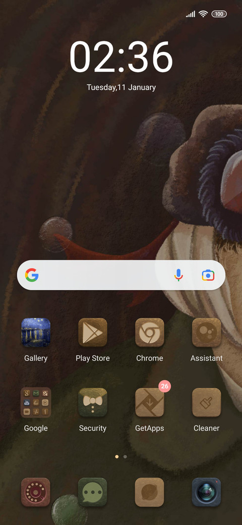 Van Gogh  portrait screenshot