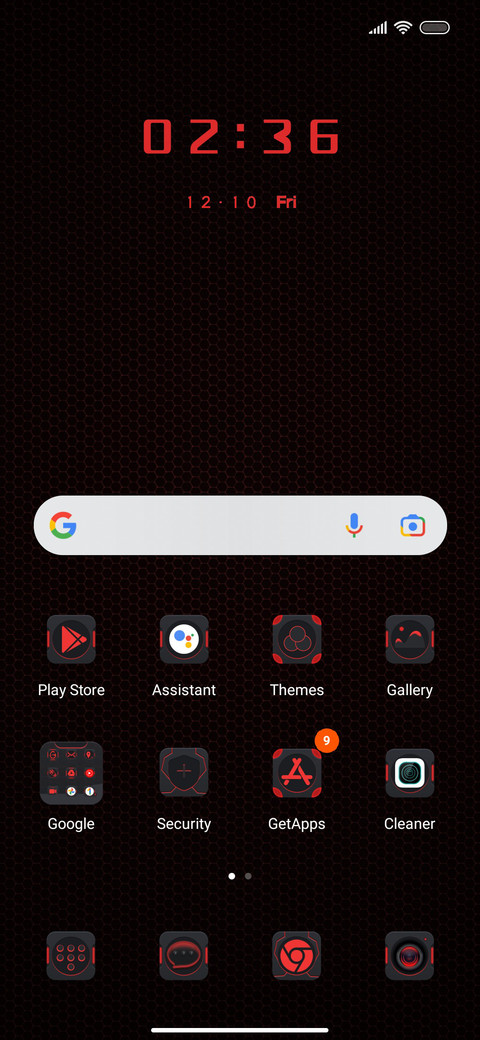 Red glory screenshot