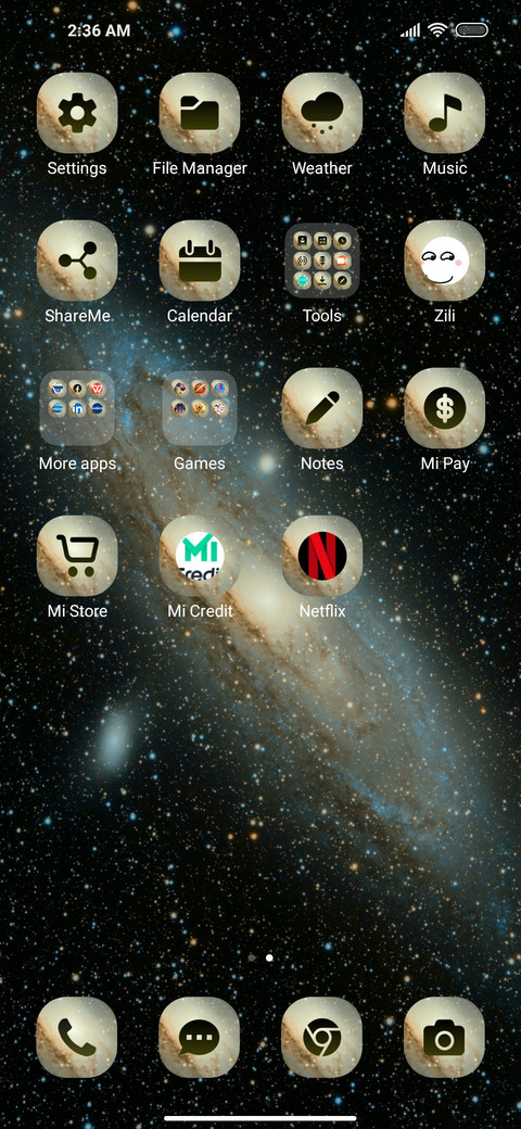 Milky Way screenshot