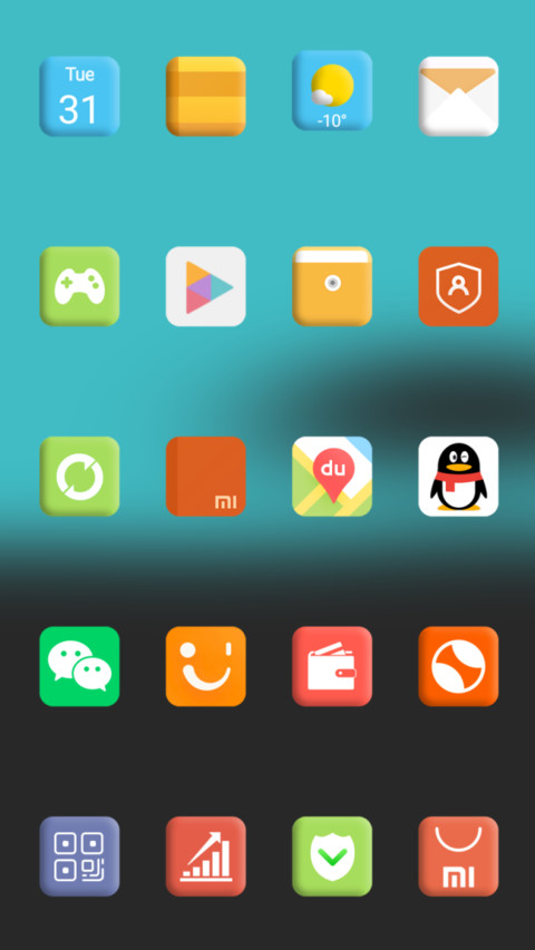 RxOs_DWM4 screenshot