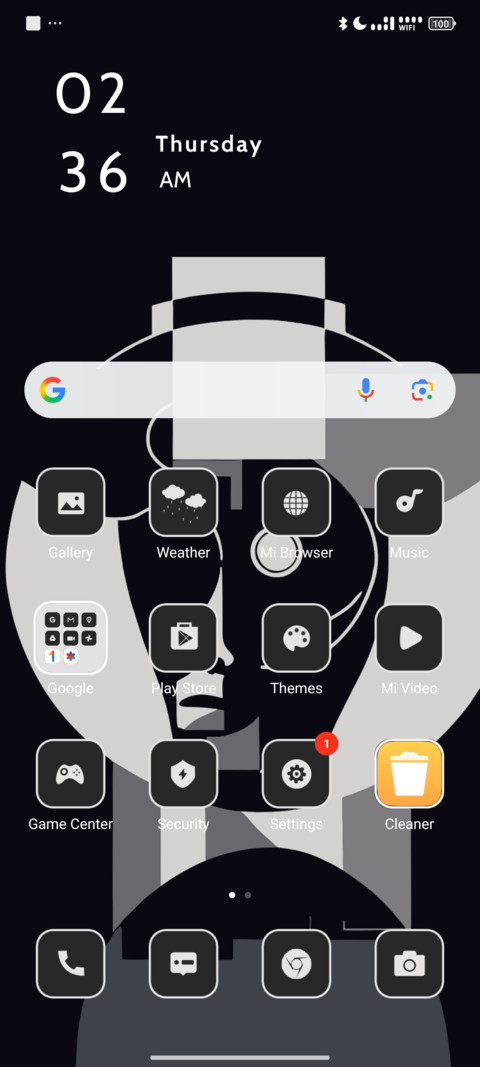 Geometric Face screenshot