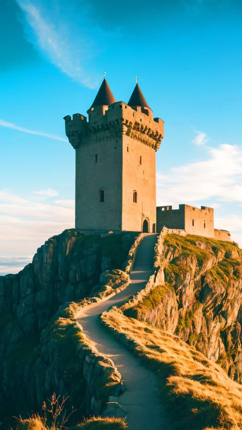 The golden hall on the mountain top screenshot